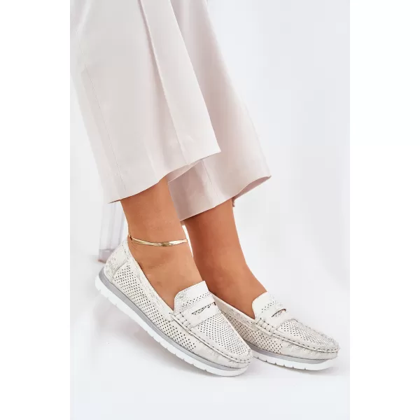  Mocasini de dama EVENTO 25PB02-9039 ARGINT 