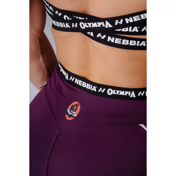  Jambiere de damă NEBBIA OLYMPIA HIGH-WAIST 935 CLARET 