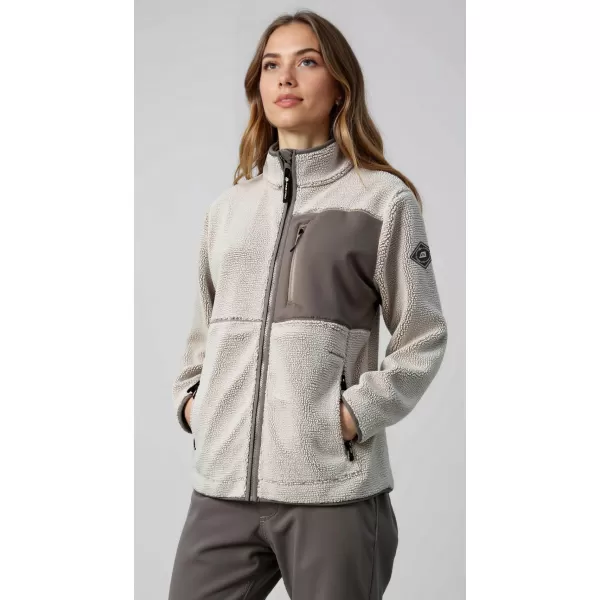  Hanorac cald de dama ALPINE PRO FERADA 3 LEMN DE PLUTIRE 