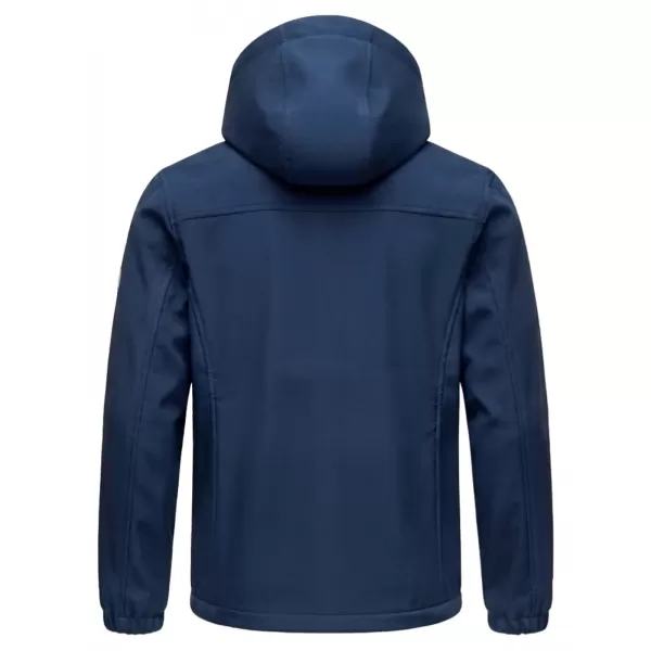  Jachetă softshell pentru bărbați OMBRE C581 ALBASTRU MARIN 