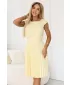 Rochie NUMOCO 311-21 GALBEN DE UNT