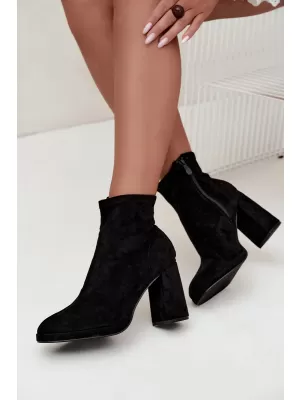 Botine de dama BOTO NN636 NEGRU