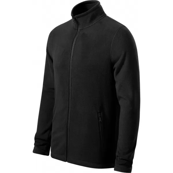  Hanorac bărbătesc din micro polar MALFINI FACTOR 852 NEGRU 
