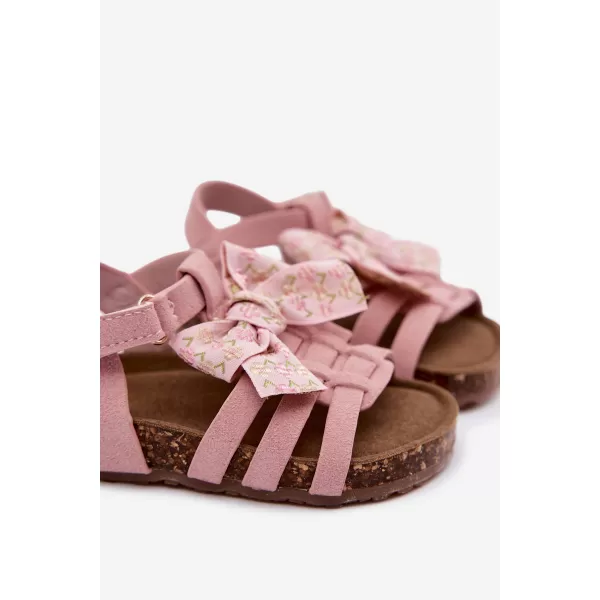  Sandale pentru fete BOTO 377-1C/2C/3C ROZ 