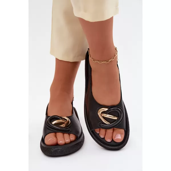  Sandale de dama S.BARSKI KV61-6047 NEGRU 