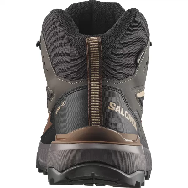  Pantofi pentru bărbați SALOMON X ULTRA 360 MID GORE-TEX L45473200 NEGRU/GRI PESCĂRUŞ ÎNCHIS/PĂMÂNT ÎNTUNECAT 