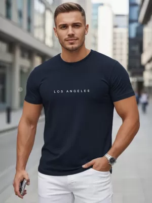 Tricou pentru bărbați DSTREET NX5099R-NY ALBASTRU ÎNCHIS