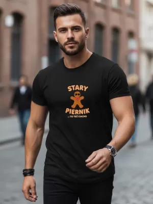 Tricou pentru bărbați DSTREET NX0108R-BK NEGRU