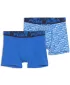 Boxeri pentru copii PUMA BOYS SCATTERED LOGO PRINT BOXERS 2P 94780302 ALBASTRU/MARINIER