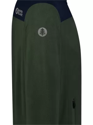 Hanorac ușor pentru bărbați din fleece NORDBLANC CRACKLE NBSFM8373 VERDE