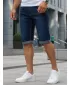Pantaloni scurți pentru bărbați DSTREET SX2614 ALBASTRU MARIN