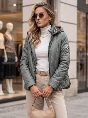 Geaca de dama DSTREET TY5775 VERDE
