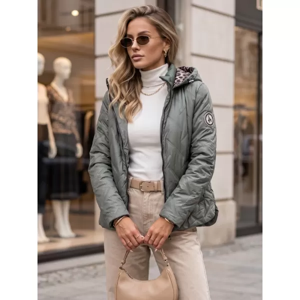  Geaca de dama DSTREET TY5775 VERDE 