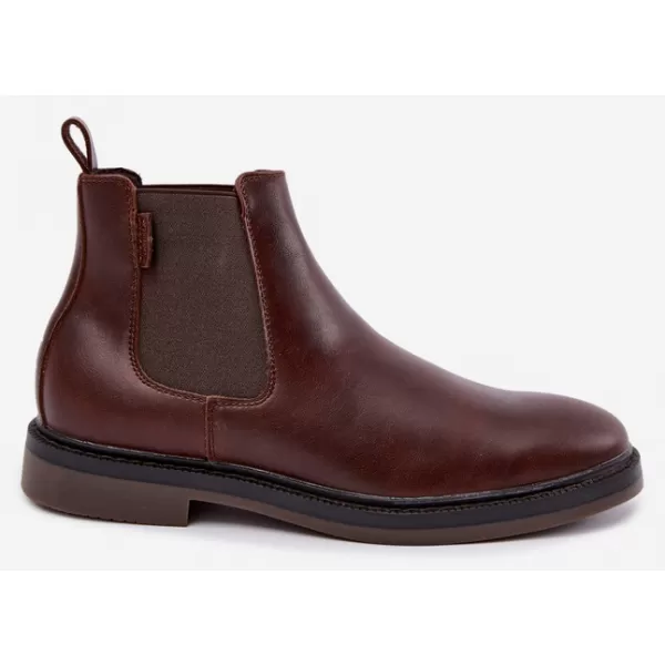  Pantofi pentru bărbați BIG STAR SHOES UU174279 UMBRE MARO/BEJ 