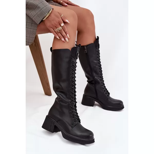 Cizme de dama VINCEZA 66804 NEGRU 