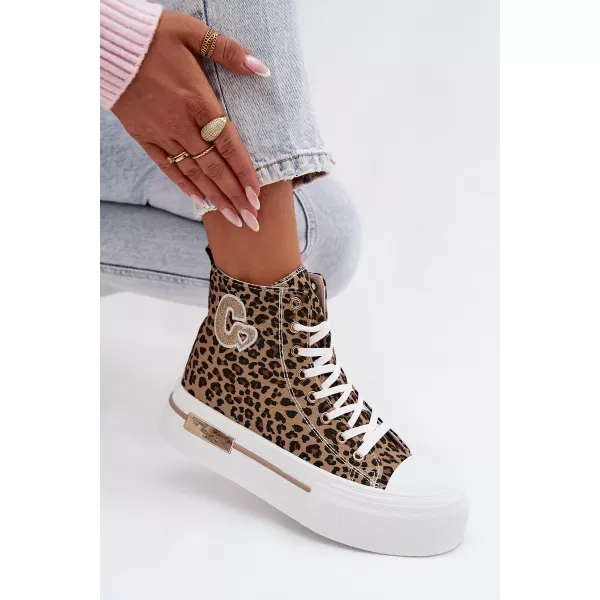  Adidași de damă BOTO A88-211 LEOPARD 