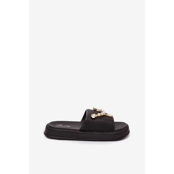  Papuci de damă BOTO 56160 NEGRU 
