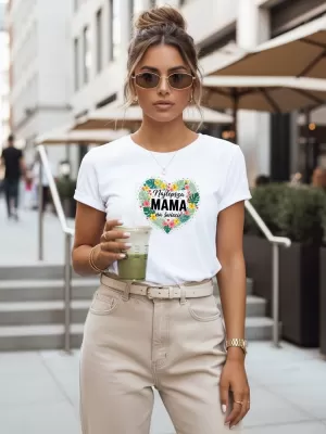 Tricou de damă DSTREET NX5029RY-WH ALB