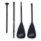 Vâslă STAR Fiberglass 4T Combo NEGRU