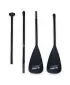 Vâslă STAR Fiberglass 4T Combo NEGRU