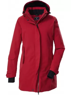 Parka de damă KILLTEC KOW 20 ROŞU