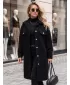 Palton de damă DSTREET NY0801 NEGRU