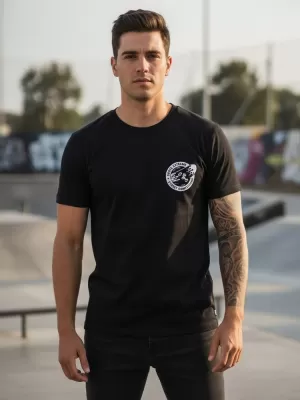Tricou pentru bărbați DSTREET NX078R NEGRU