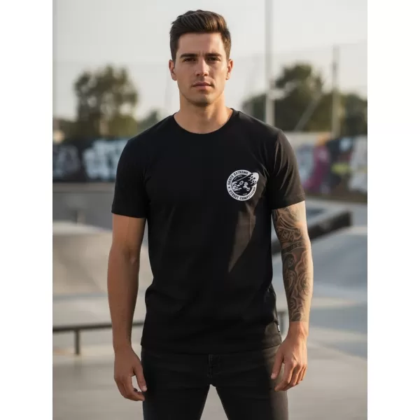  Tricou pentru bărbați DSTREET NX078R NEGRU 