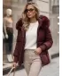 Geaca de dama DSTREET TY6003 BURGUNDIA