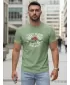 Tricou pentru bărbați DSTREET NX5087R-MO VERDE DESCHIS