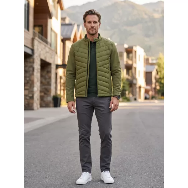  Jachetă hibridă pentru bărbați MALFINI PREMIUM CROSS 555 VERDE AVOCADO 