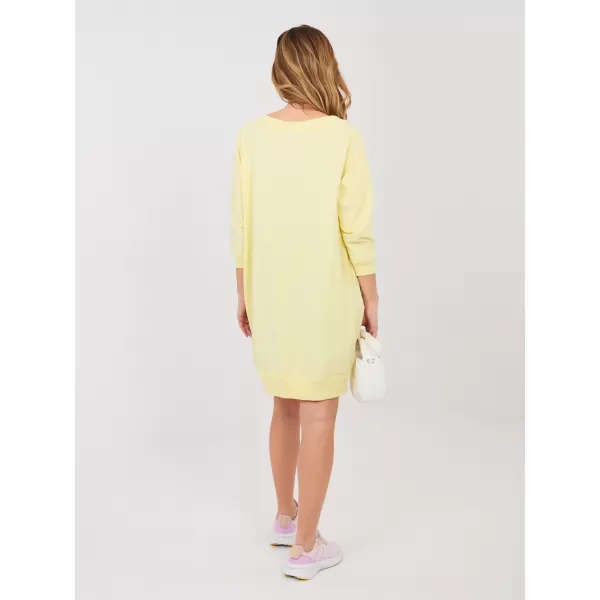  Rochie BASIC FEEL GOOD RV-SK-7203.35P GALBEN STRĂLUCITOR 
