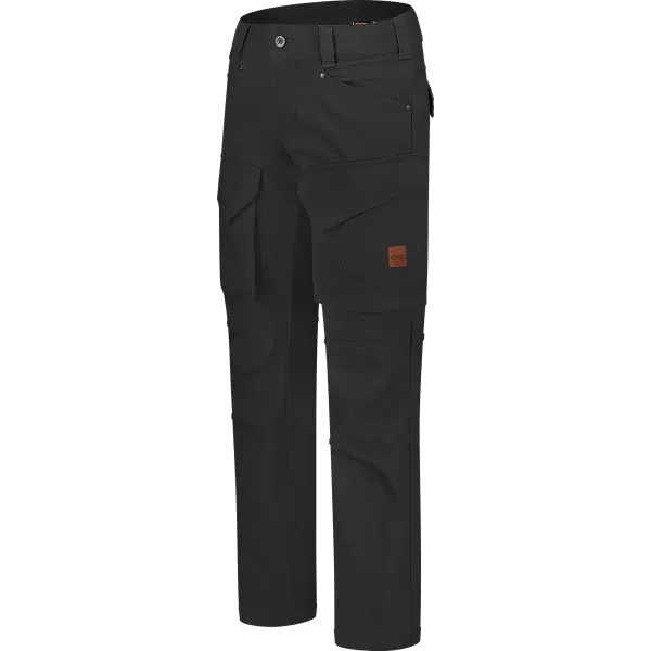  Pantaloni cargo din bumbac pentru bărbați NORDBLANC WANDERLUST NBSPM8364 GRI ÎNCHIS 