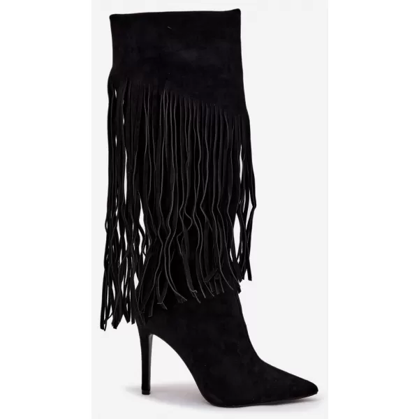  Cizme de dama BOTO H-59 NEGRU 