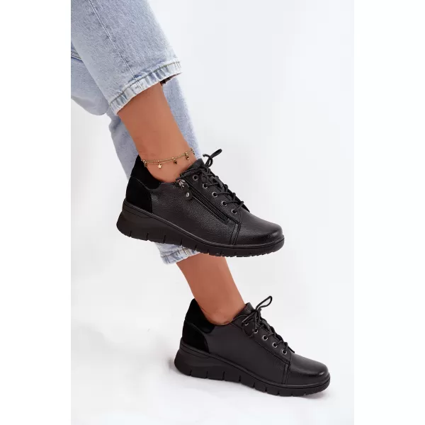  Botine de dama VINCEZA 39964 NEGRU 
