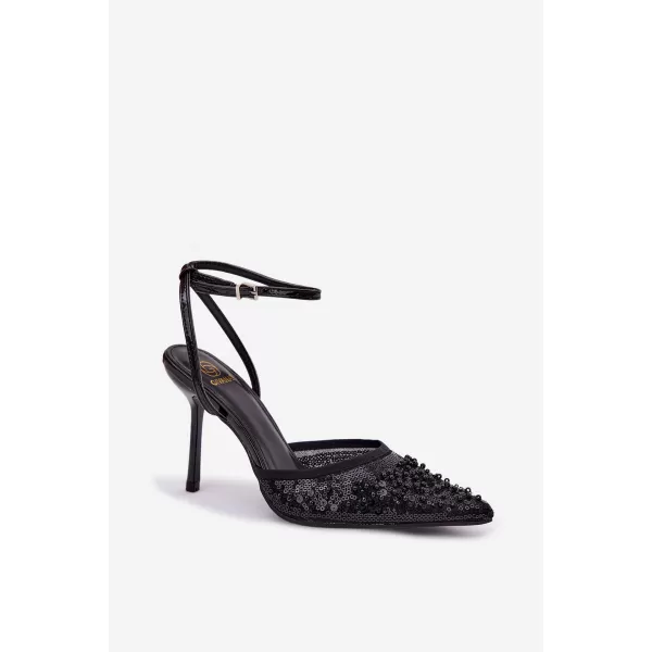  Sandale de dama BOTO LOLA5262 NEGRU 