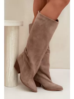 Cizme de dama BOTO 2579A-1 KAKI