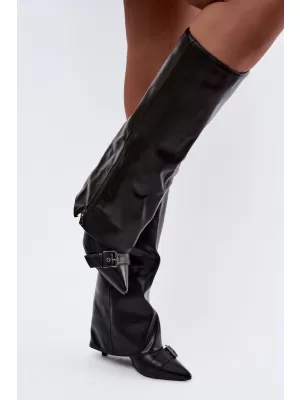 Cizme de dama BOTO 9386 NEGRU