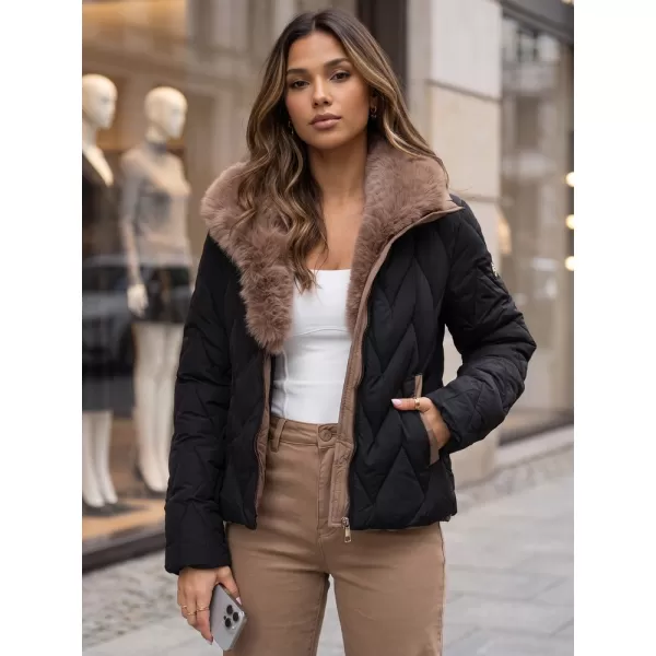  Geaca de dama DSTREET TY6083 NEGRU 