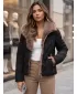 Geaca de dama DSTREET TY6083 NEGRU
