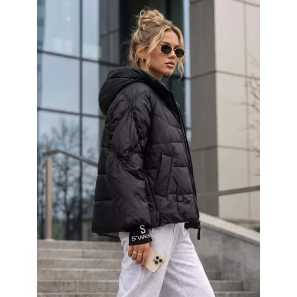  Geaca de dama DSTREET TY5759 NEGRU 
