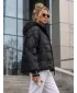 Geaca de dama DSTREET TY5759 NEGRU