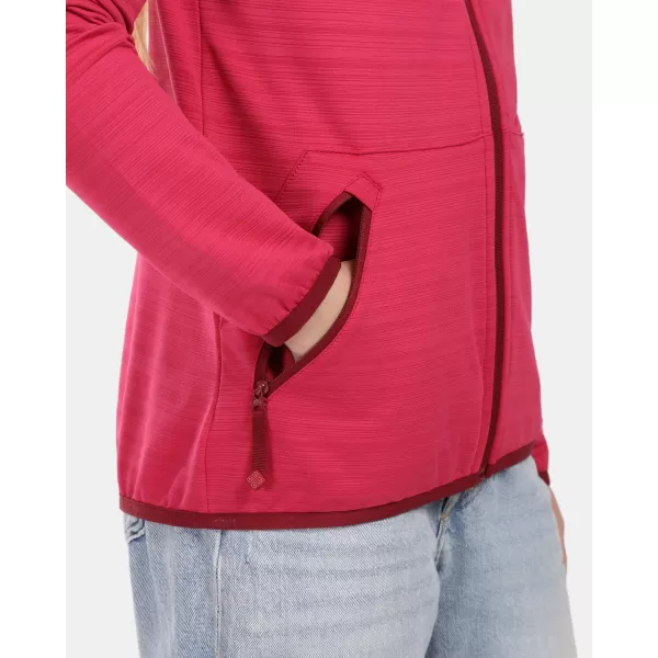  Hanorac fleece pentru fetiță KILPI MEMPHIS-JG 1J0202KI ROZ 