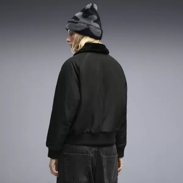  Geaca de dama PUMA REVERSIBLE BLOUSON HIGH LOFT LINING JACK 69456601 PUMA NEGRU 
