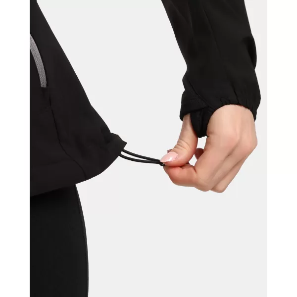  Jachetă softshell pentru femei KILPI BALEO-W 1L0114KI NEGRU 