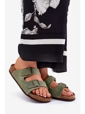 Papuci de damă BIG STAR SHOES RR274A393 VERDE