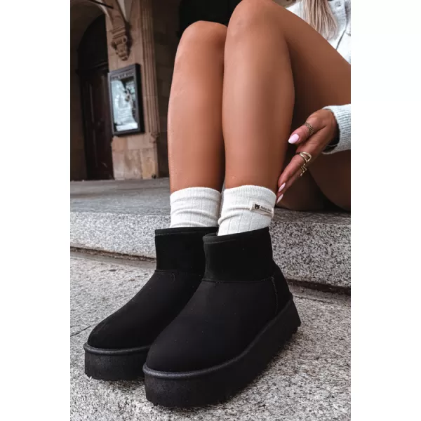  Oameni de zăpadă pentru femei BIG STAR SHOES UU274222 NEGRU 