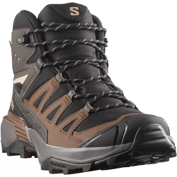  Pantofi pentru bărbați SALOMON X ULTRA 360 MID GORE-TEX L45473200 NEGRU/GRI PESCĂRUŞ ÎNCHIS/PĂMÂNT ÎNTUNECAT 