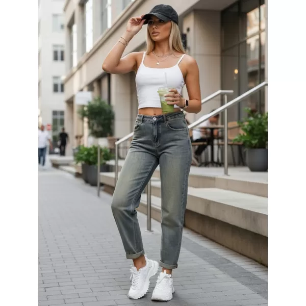  Pantaloni de dama DSTREET UY3002 GRI ÎNCHIS 