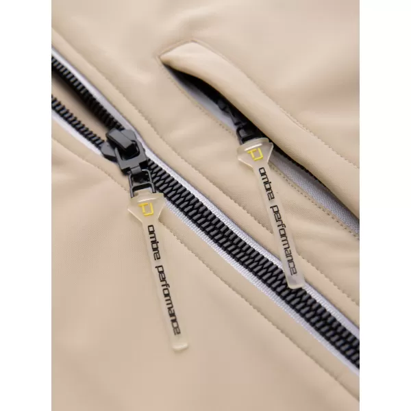 Jachetă softshell pentru bărbați OMBRE OM-JANP-0292 NISIP 